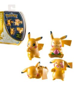 TOMY Pokemon 025 Pikachu Mini Figures 20th Anniversary Set