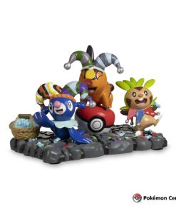 Pokemon Estatua Celebracion Chespin Tepig