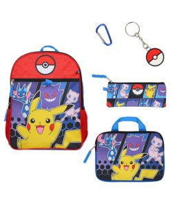 Pokemon Mochila Pikachu Gengar Greninja Mew