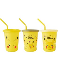 Pokemon Set Vasos Con Sorbete Pikachu Japon