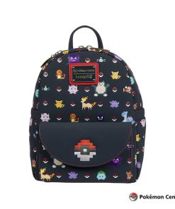 MOCHILA LOUNGEFLY POKEMON CENTER PIXEL