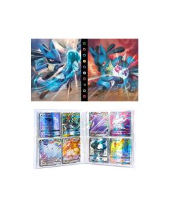 Pokemon Folder 4 Bolsillos Capacidad 240 Cartas Lucario