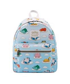 Pokemon Loungefly Mochila Sleeping Characters