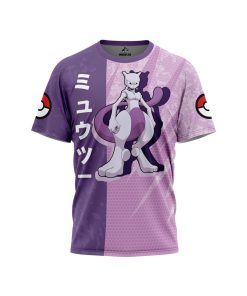 Pokemon Polo Deportivo Exclusivo Mewtwo Talla L