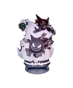 Pokemon 3D Lampara de Noche Gengar Gastly Haunter