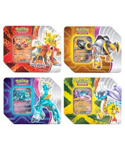 Pokemon TCG Paradox Destinies Tin Random Ingles