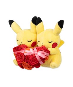 Pokemon Center Peluche San Valentin Pikachu Enamorados