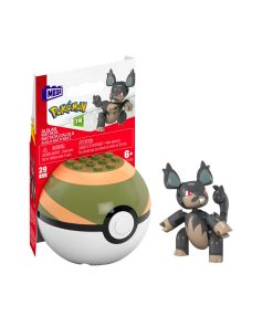 Pokemon Mega alolan Rattata Ball 29 Piezas