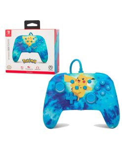 Mando Nintendo Switch Pikachu BLue Power A