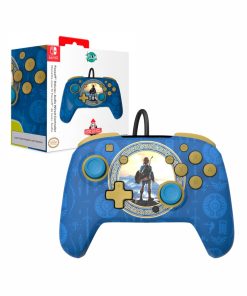 Mando Nintendo Switch Zelda Azul Dorado