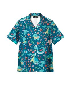 Pokemon Camisa Hawai Tipo Agua Talla M