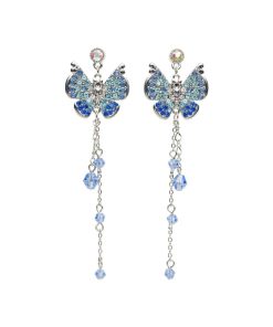 Pokemon Center Aretes Bibillon Azul Japon