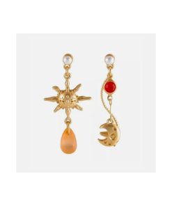 Pokemon Center solrock y lunatone Aretes