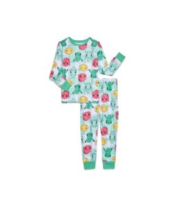 Pokemon Conjunto Pijama Green unisex Talla 10