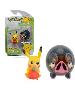 Pokemon Figure Pack Pikachu Lechonk