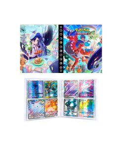 Pokemon Folder 4 Bolsillos 240 Cartas Aventuras en Paldea