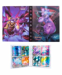 Pokemon Folder 4 Bolsillos 240 Cartas Giratina vs Mewtwo