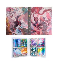 Pokemon Folder 4 Bolsillos 240 Cartas Kalos Alolan