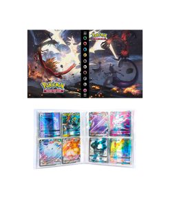 Pokemon Folder 4 Bolsillos 240 Cartas Legendarios Batalla