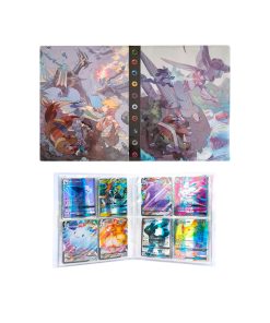 Pokemon Folder 4 Bolsillos 240 Cartas Palkia Dialga