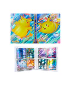 Pokemon Folder 4 Bolsillos 240 Cartas Pikachu Especial