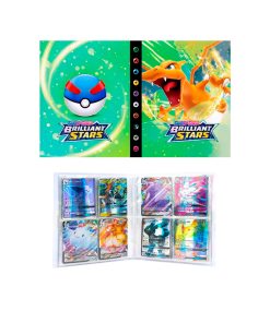 Pokemon Folder 4 Bolsillos 240 Cartas SuperBall Charizard