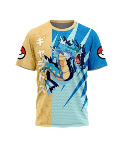 Pokemon Polo Deportivo Exclusivo Gyarados Talla XL