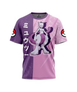 Pokemon Polo Deportivo Exclusivo Mewtwo Talla XL