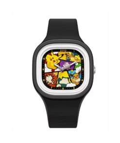 Pokemon Reloj Niños Deportivo Black