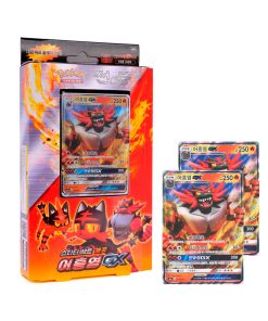 Pokemon TCG Sun Moon Deck Incineroar GX Korean
