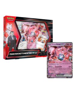 Pokemon TCG Team Rocket Mewtwo EX Box Ingles