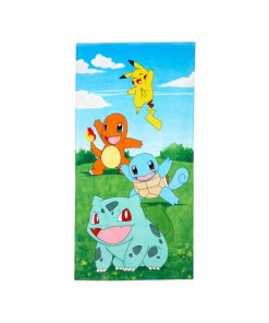 Pokemon Toalla para niños Edicion Pikachu Charmander