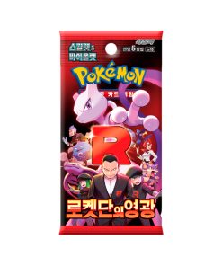 Pokemon TCG Glory of Team Rocket Sobre Korean